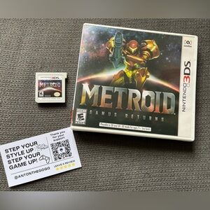 Metroid: Samus Returns (2017) Nintendo 3DS CIB Available Ready